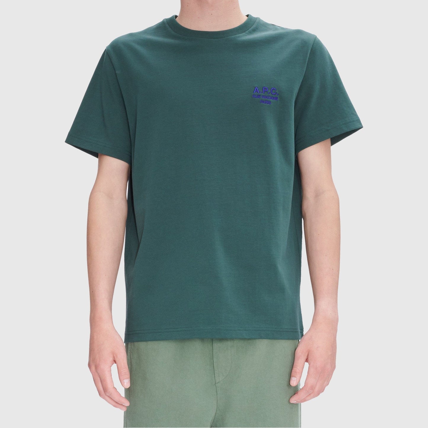 A.P.C Raymond New T-Shirt - Pine Green T-Shirt A.P.C. 