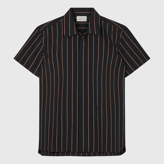 Libertine-Libertine Carbon Shirt - Khaki Stripe Shirt Libertine-Libertine 