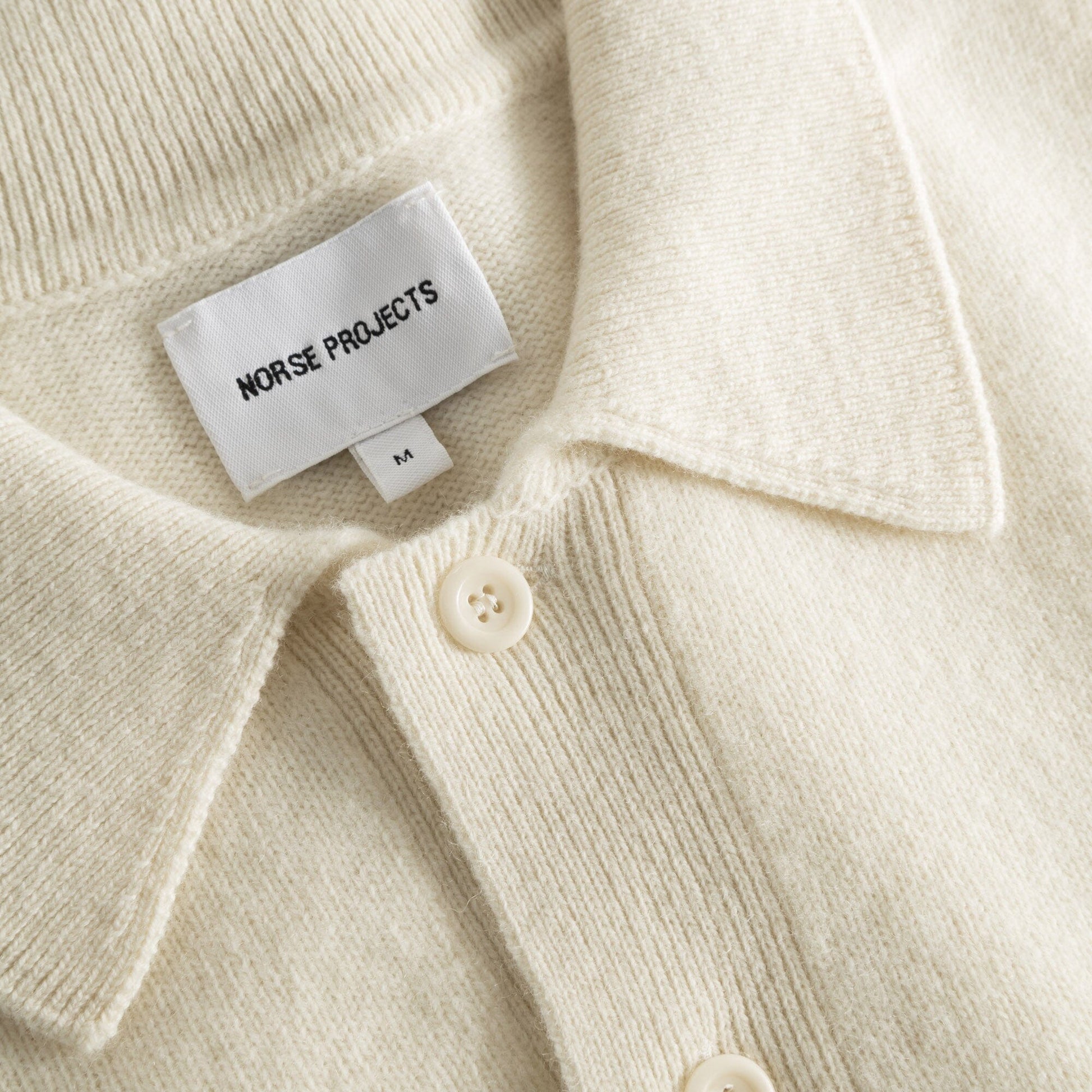 Norse Projects Marco Polo - Ecru Knitwear Norse Projects 