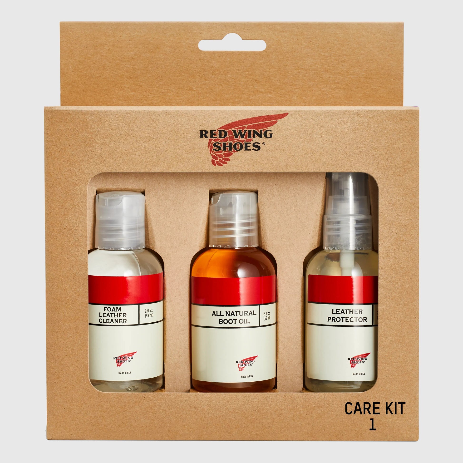 Red Wing Mini Care Kit - Oiled Tanned Leather Shoe Care Red Wing 