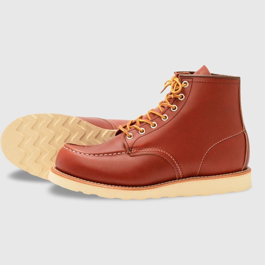 Red Wing Moc Toe Boots - Brown Boots Red Wing 
