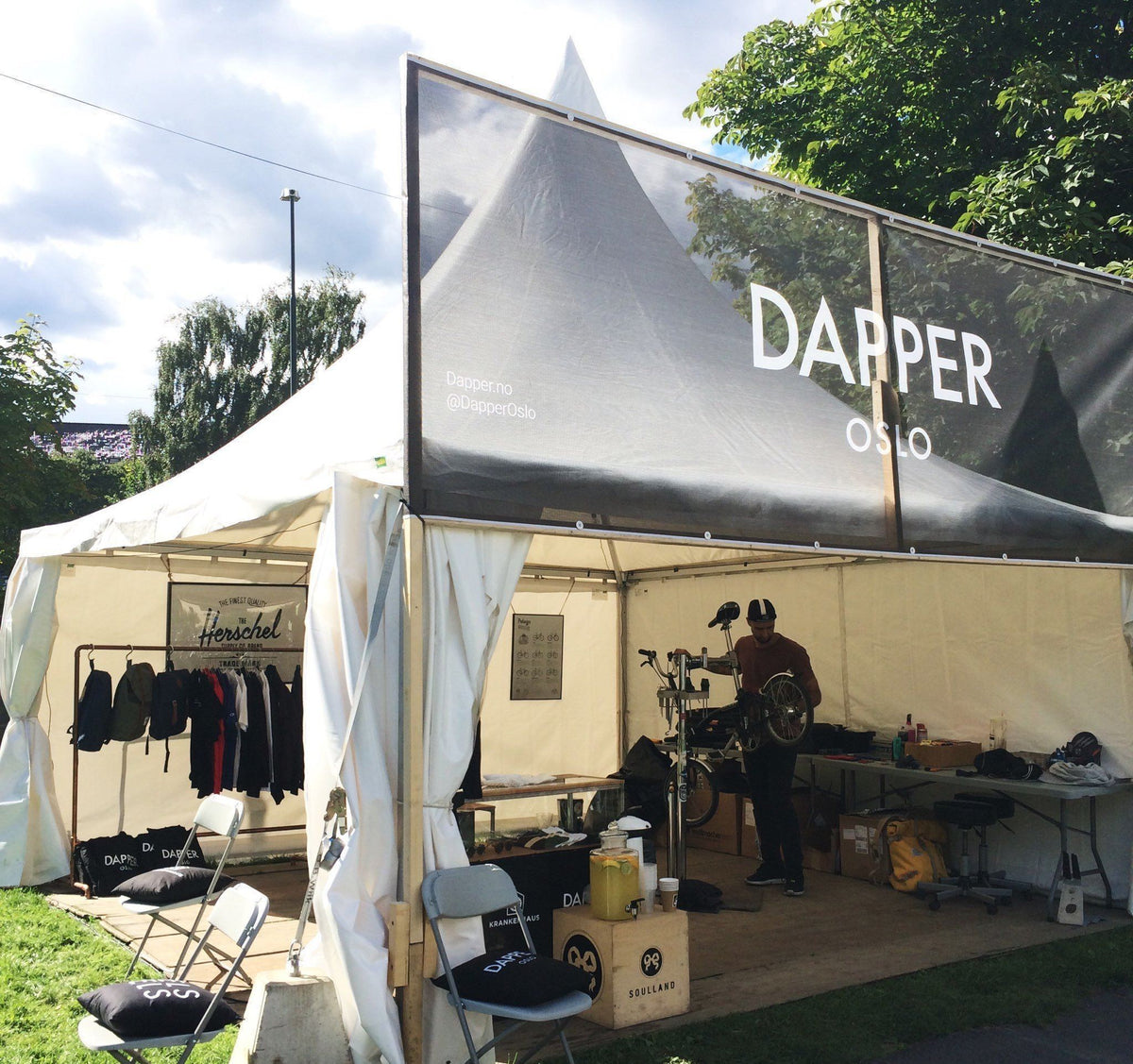 Dapper på Øyafestivalen