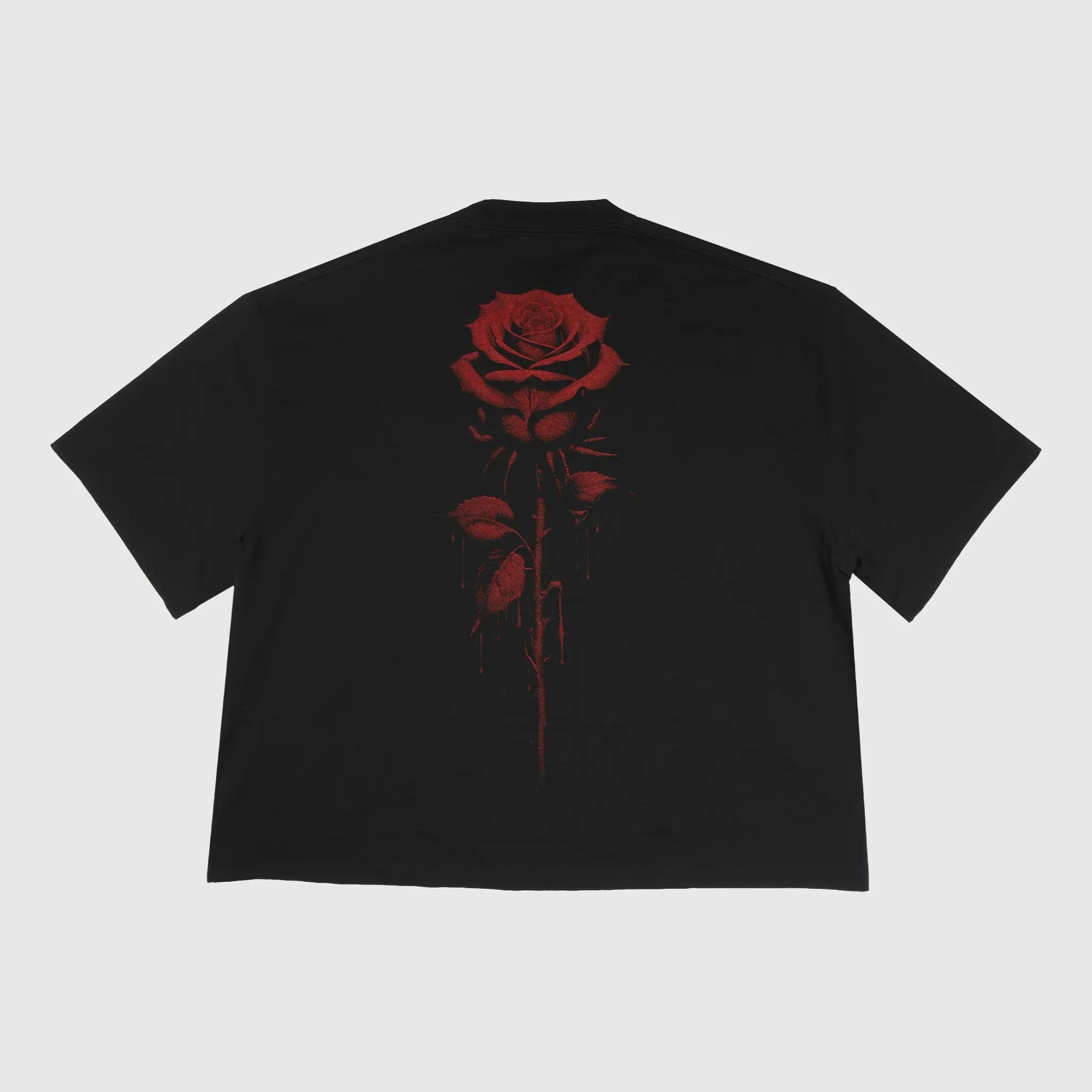 1313 SELAH Blood Rose Rosario - Black T-shirt 1313 SELAH 
