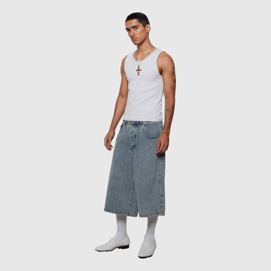 1313 SELAH Denim Shorts - Rinse Blue Shorts 1313 SELAH 