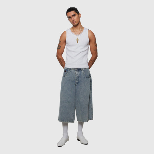 1313 SELAH Denim Shorts - Rinse Blue Shorts 1313 SELAH 