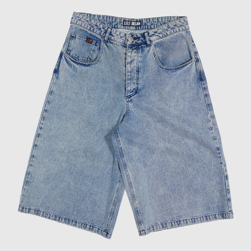 1313 SELAH Denim Shorts - Rinse Blue Shorts 1313 SELAH 