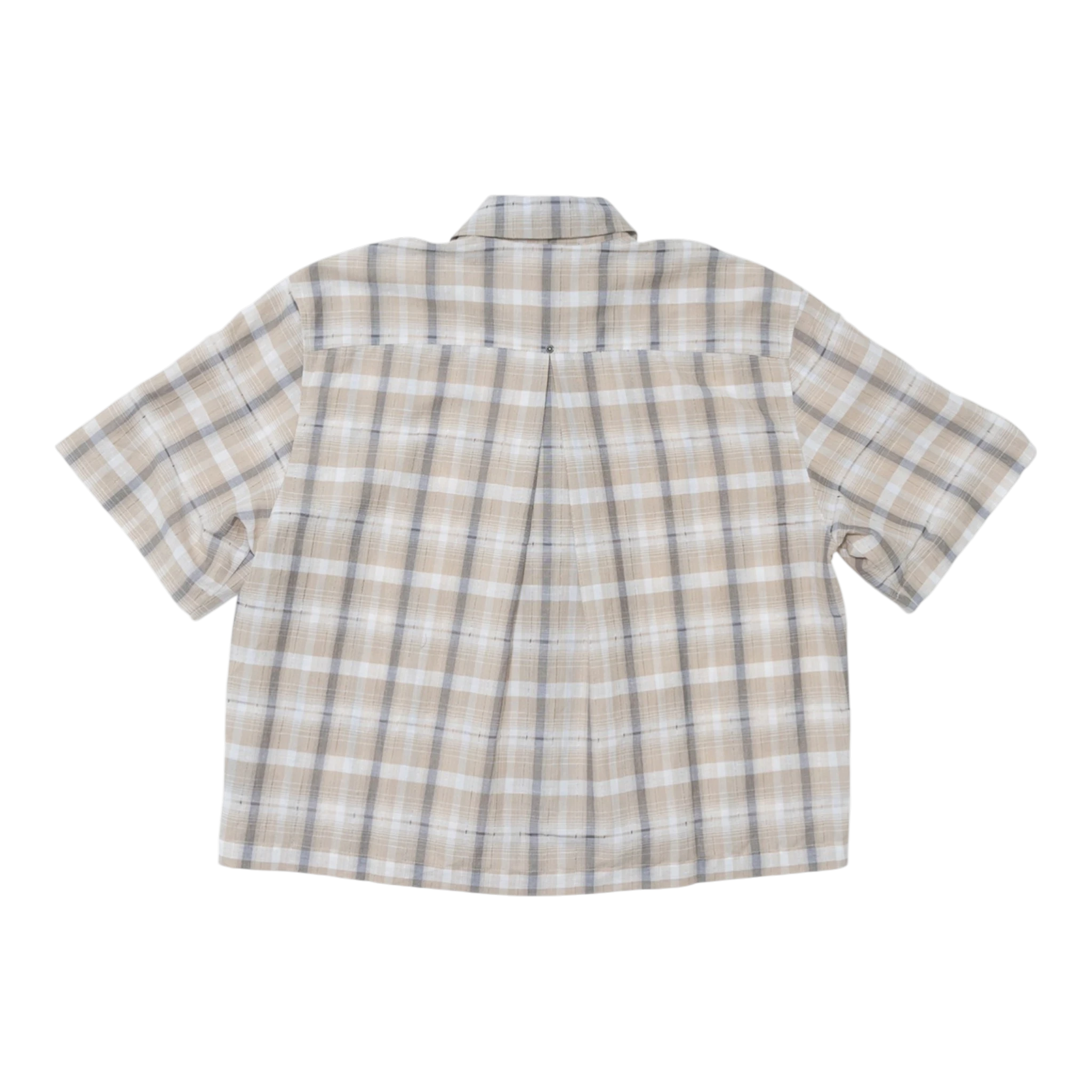 1313 selah mano ss shirt check - beige Shirt 1313 Selah 
