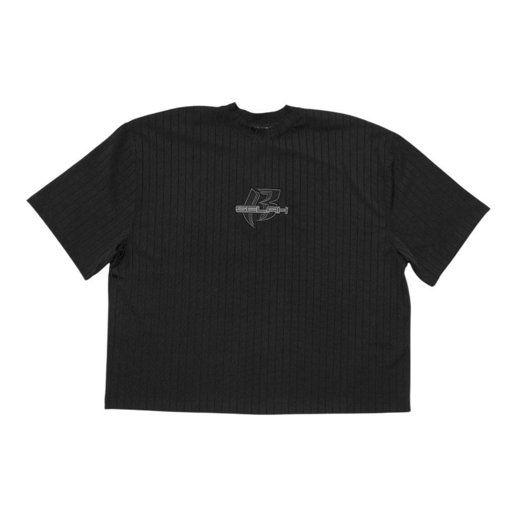 1313 Selah Rosario Rib Tee - Black T-shirt 1313 Selah 