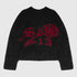 1313 SELAH Rose Alpaca Crewneck - Black Knitwear 1313 SELAH 