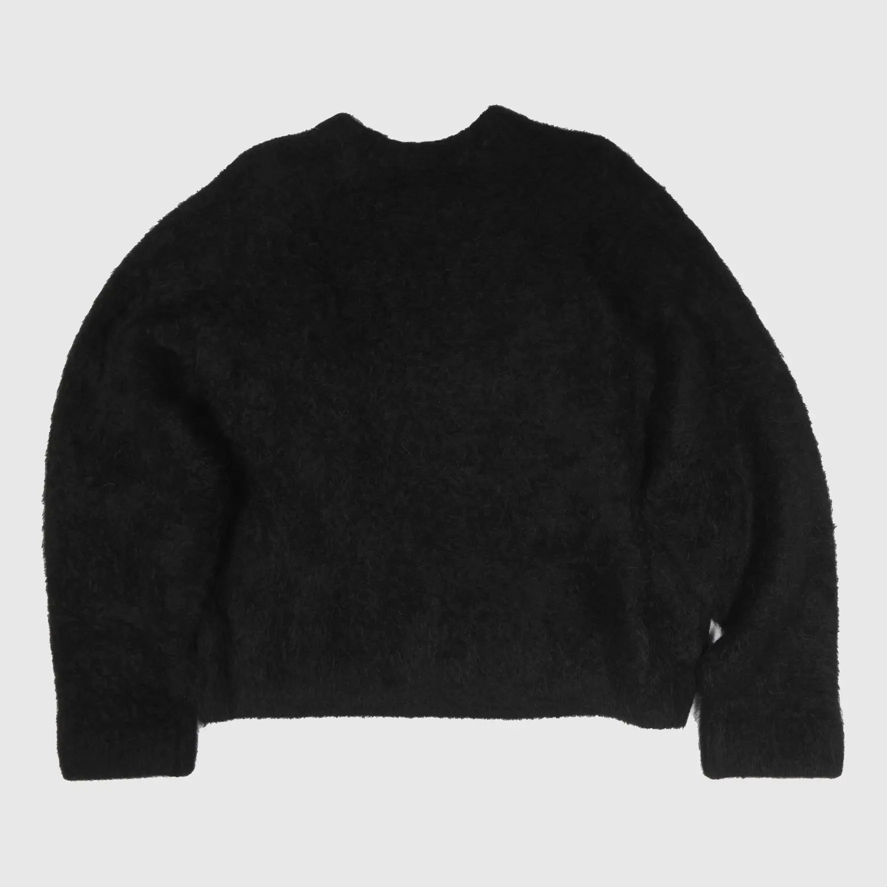 1313 SELAH Rose Alpaca Crewneck - Black Knitwear 1313 SELAH 