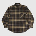 1313 SELAH Teo Flannel Shirt - Olive & Yellow Check Shirt 1313 SELAH 