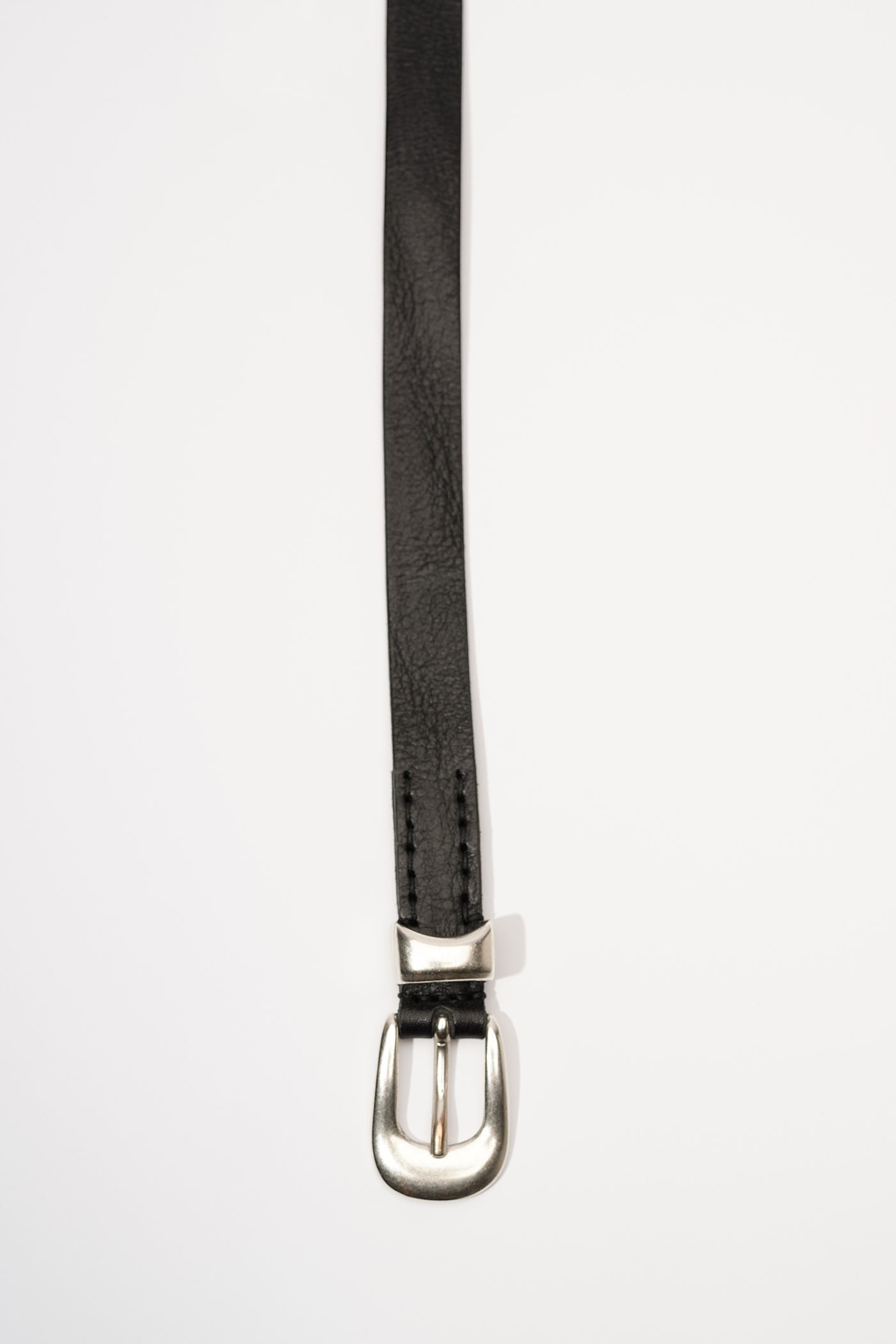 Our Legacy - 2 cm Belt - Black Leather
