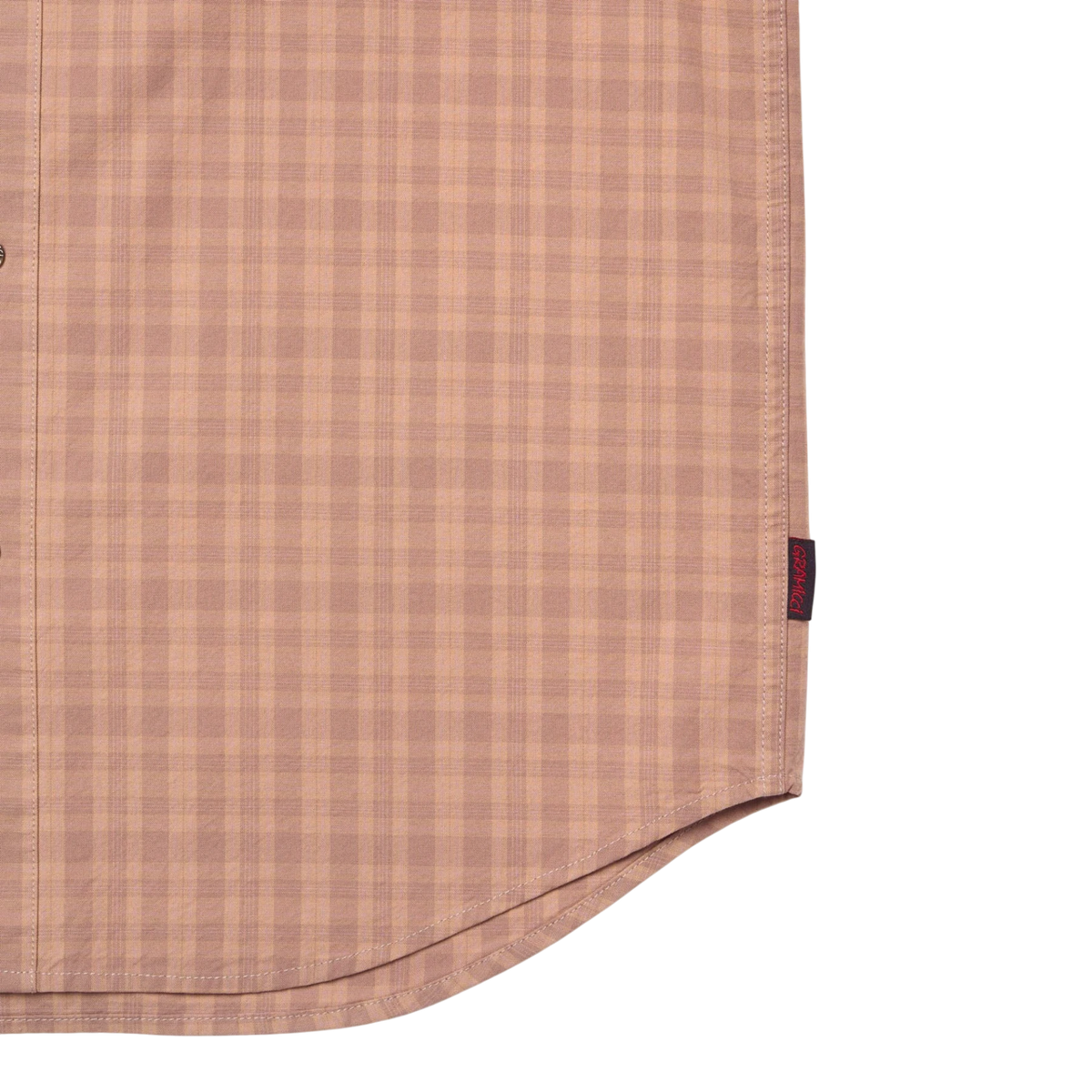 Gramicci - Heavy Weight Checkered Shirt - Plum detail product image