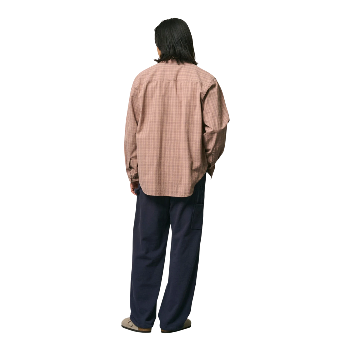 Gramicci - Heavy Weight Checkered Shirt - Plum lifestyle product image