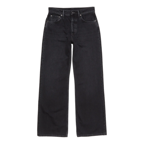 Acne Studios 2021M Regular Fit Jeans - Black Pants Acne Studios 