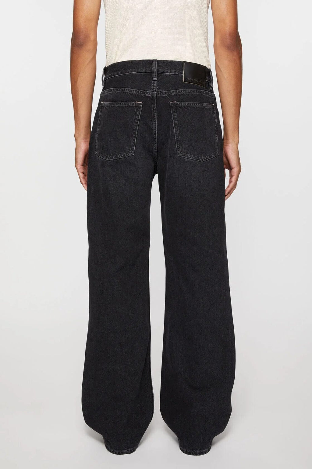 Acne Studios 2021M Regular Fit Jeans - Black Pants Acne Studios 