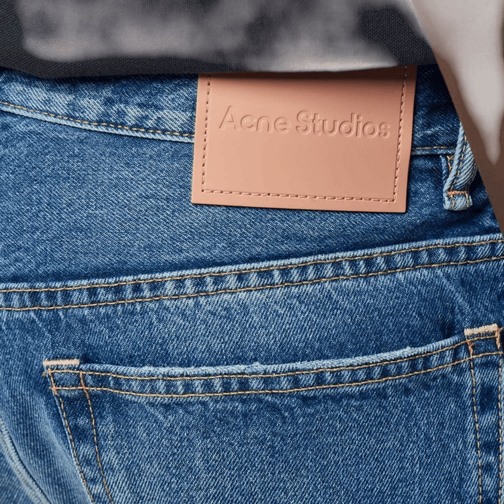 Acne Studios 2021M Vintage Denim Pants - Mid Blue Pants Acne Studios 