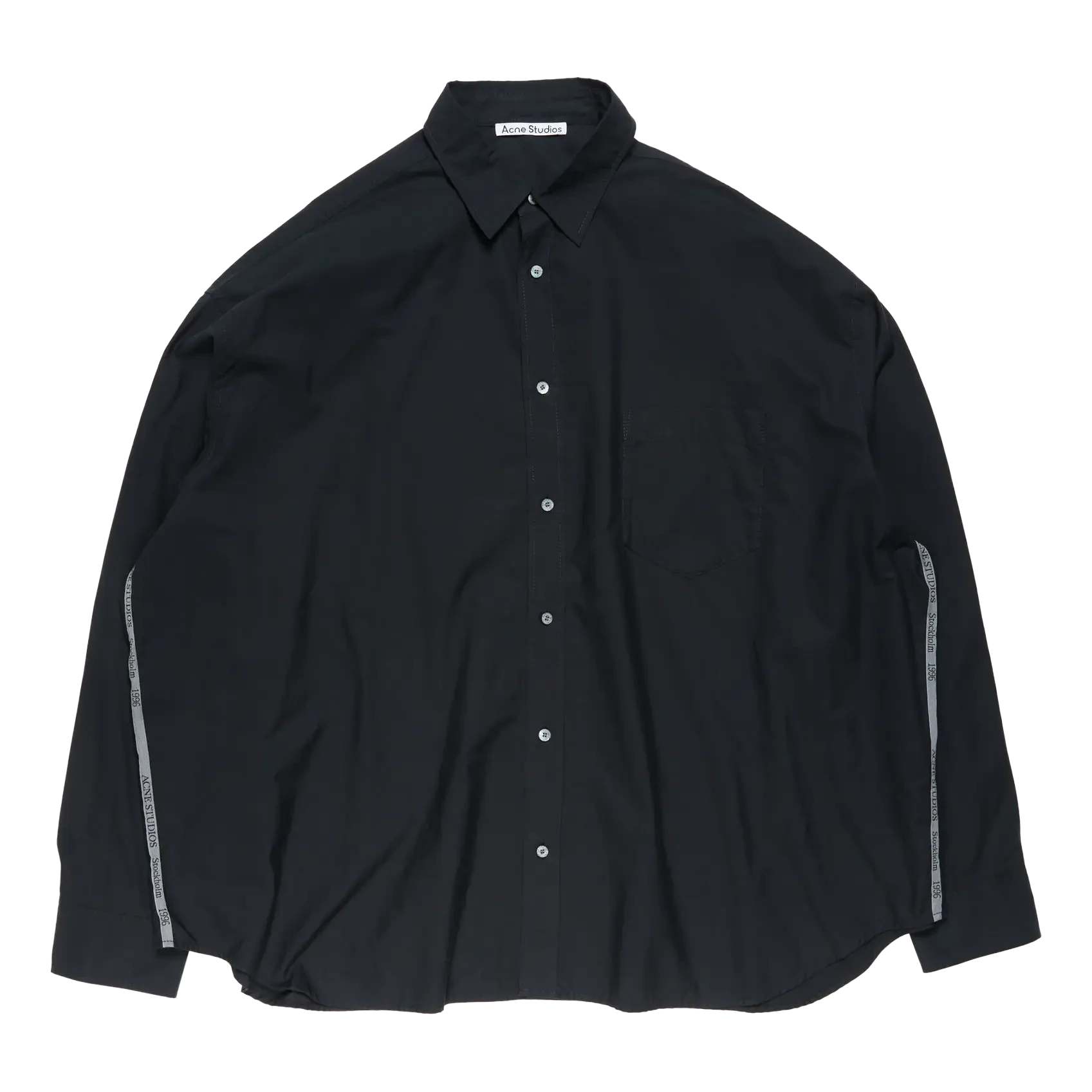 Acne Studios Button-Up Shirt - Black/Grey Shirt Acne Studios 
