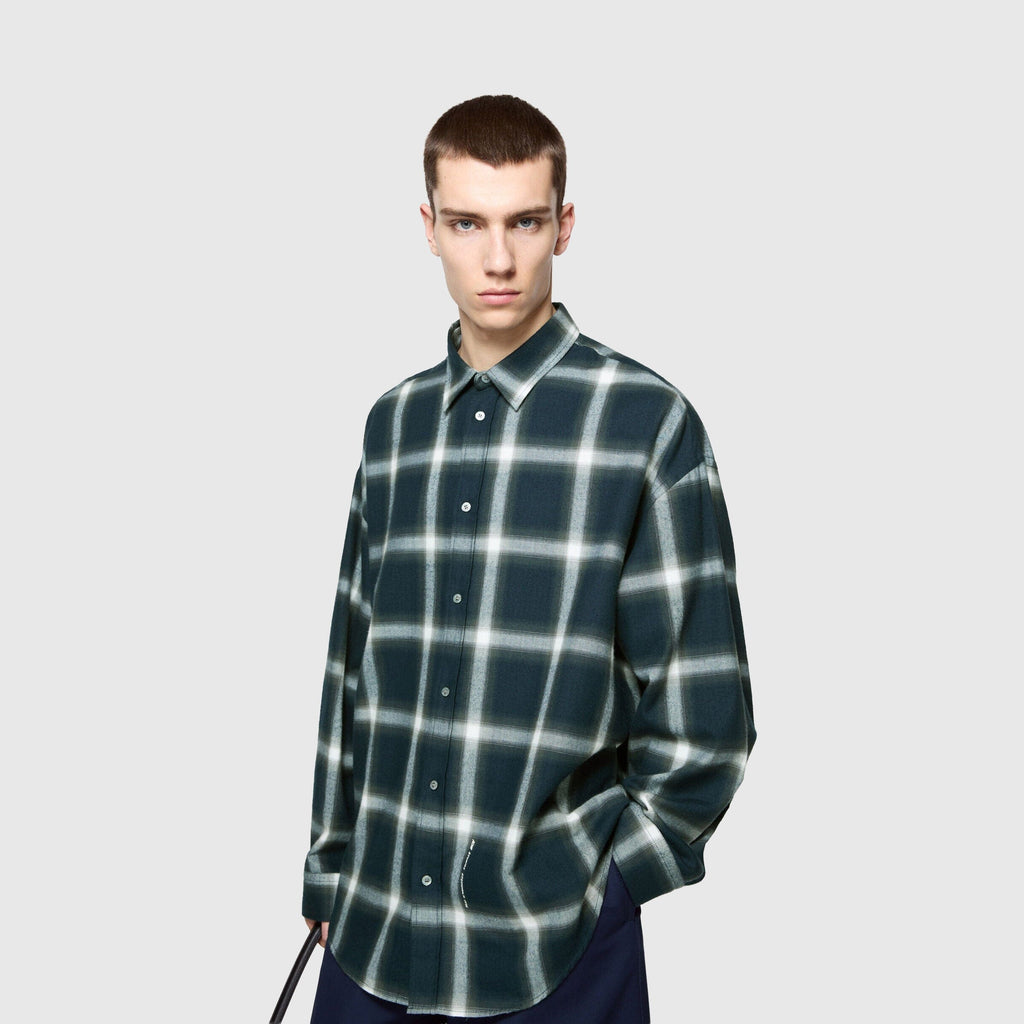 Acne Studios Checked Shirt - Navy Multi Shirt Acne Studios 