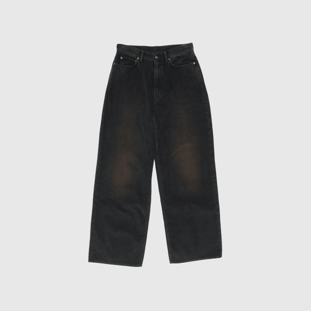 Acne Studios Corduroy Trouser - Black Pants Acne Studios 