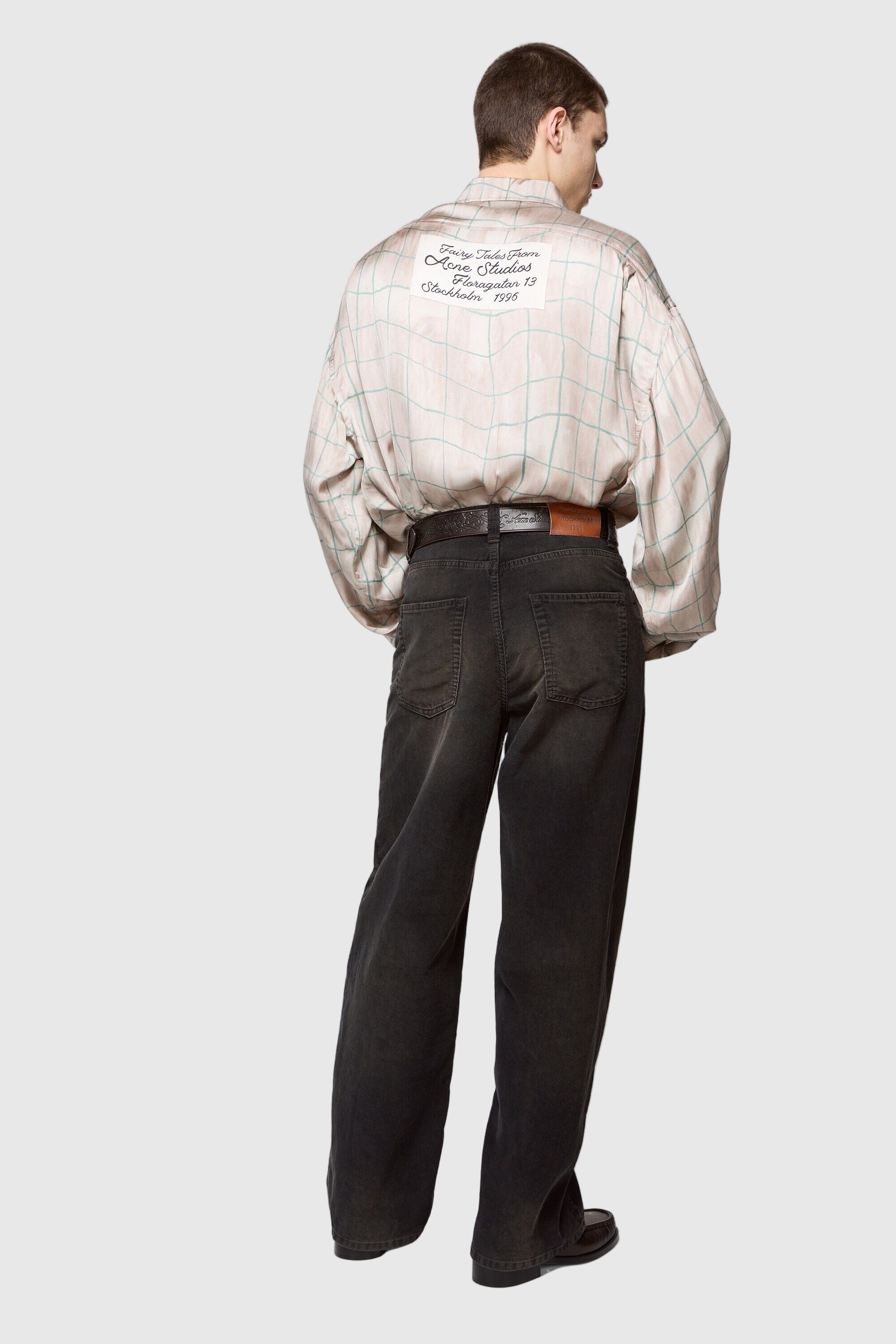 Acne Studios Corduroy Trouser - Black Pants Acne Studios 