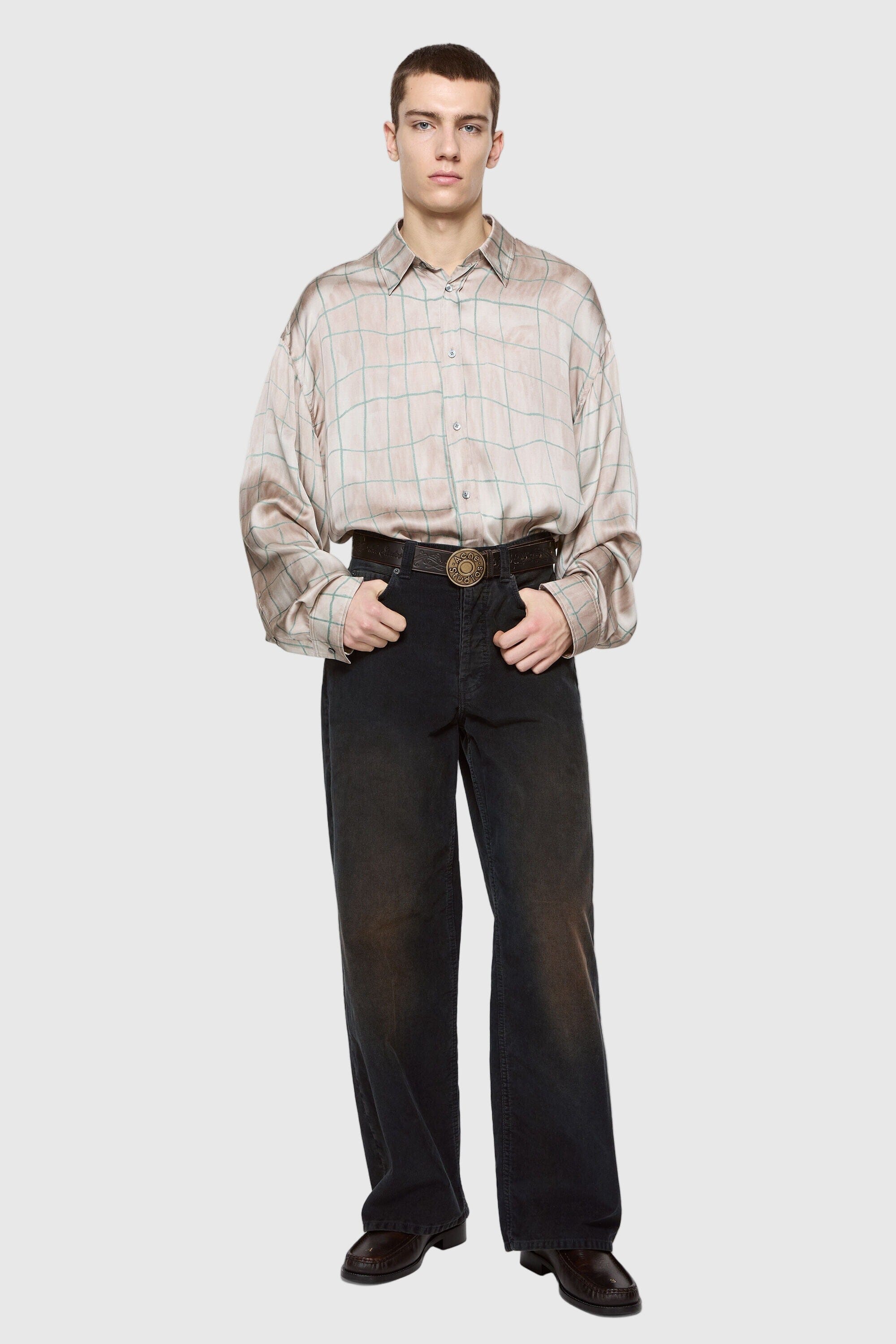 Acne Studios Corduroy Trouser - Black Pants Acne Studios 