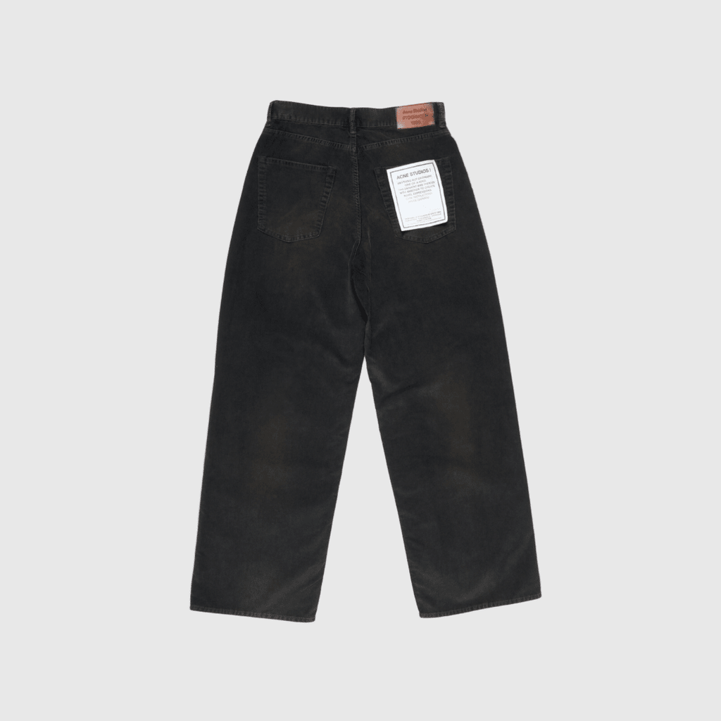 Acne Studios Corduroy Trouser - Black Pants Acne Studios 