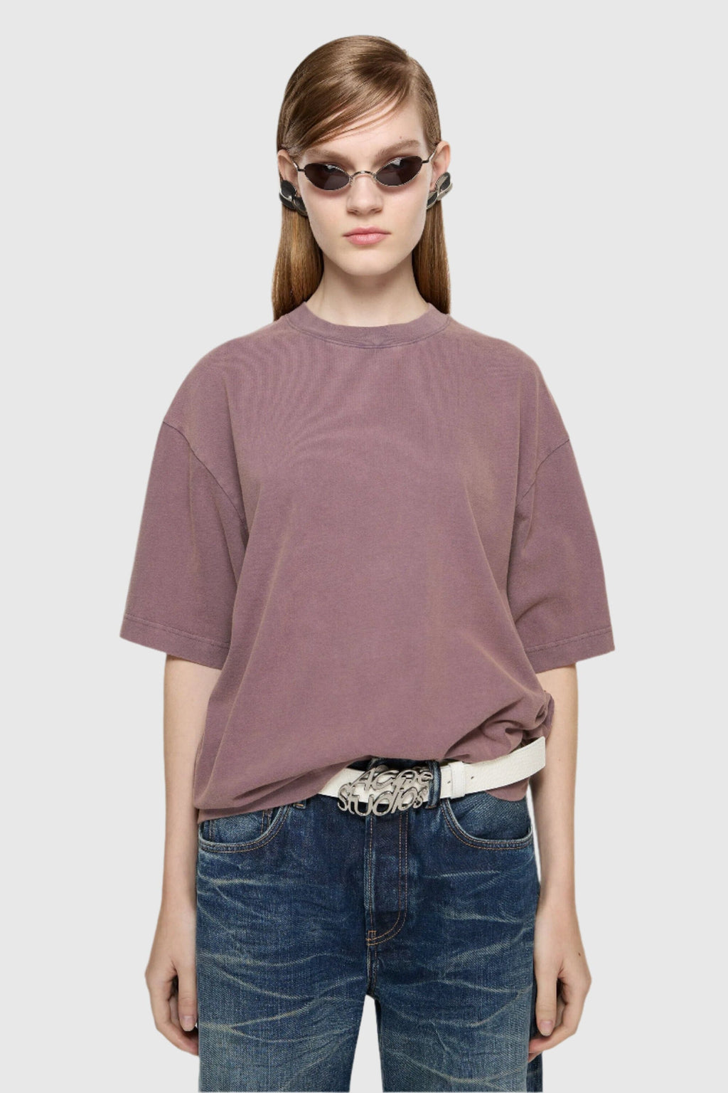 Acne Studios Crew Neck T-Shirt - Lavender Purple T-shirt Acne Studios 