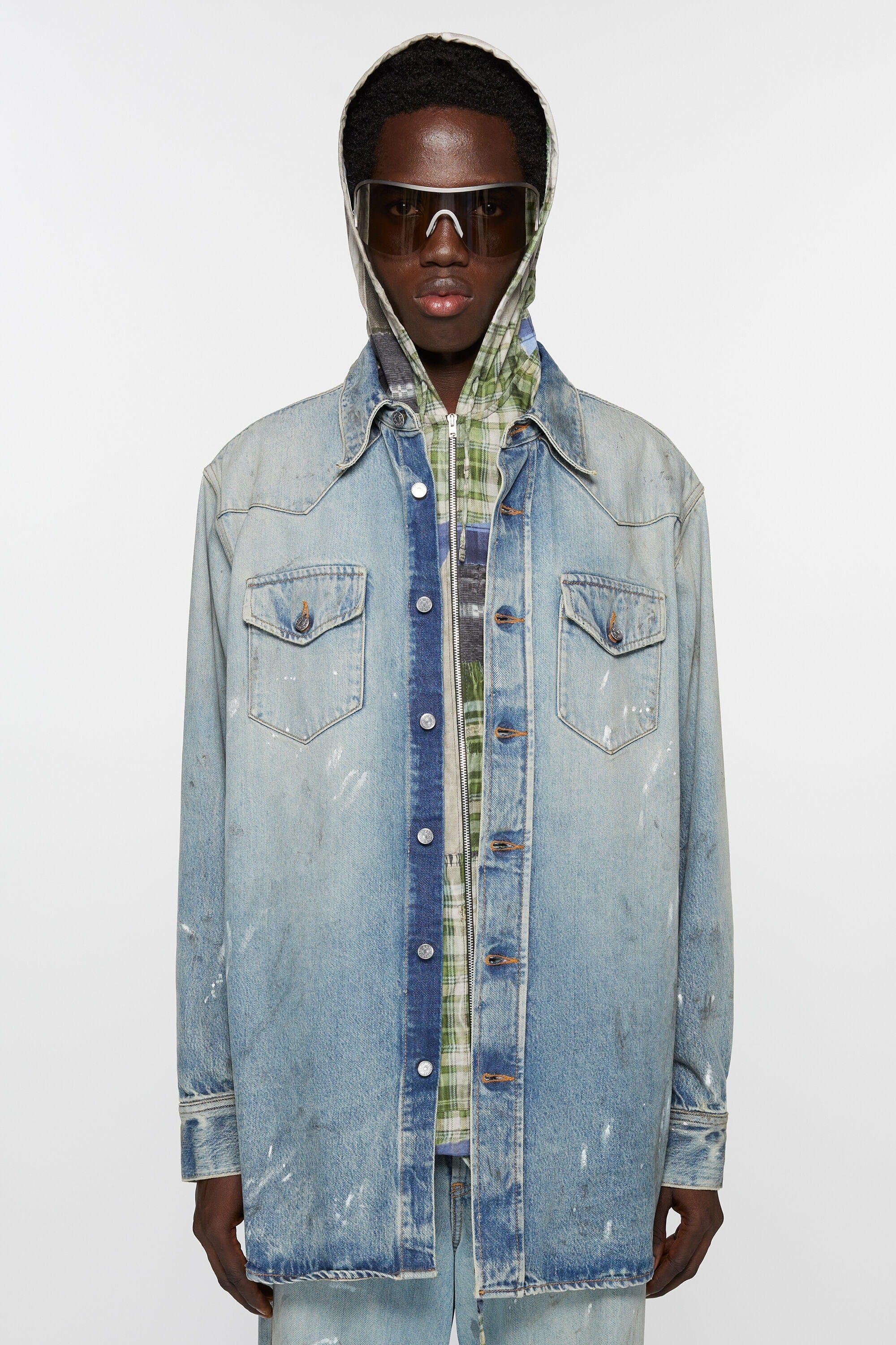 Acne Studios Denim Shirt - Light Blue Shirt Acne Studios 