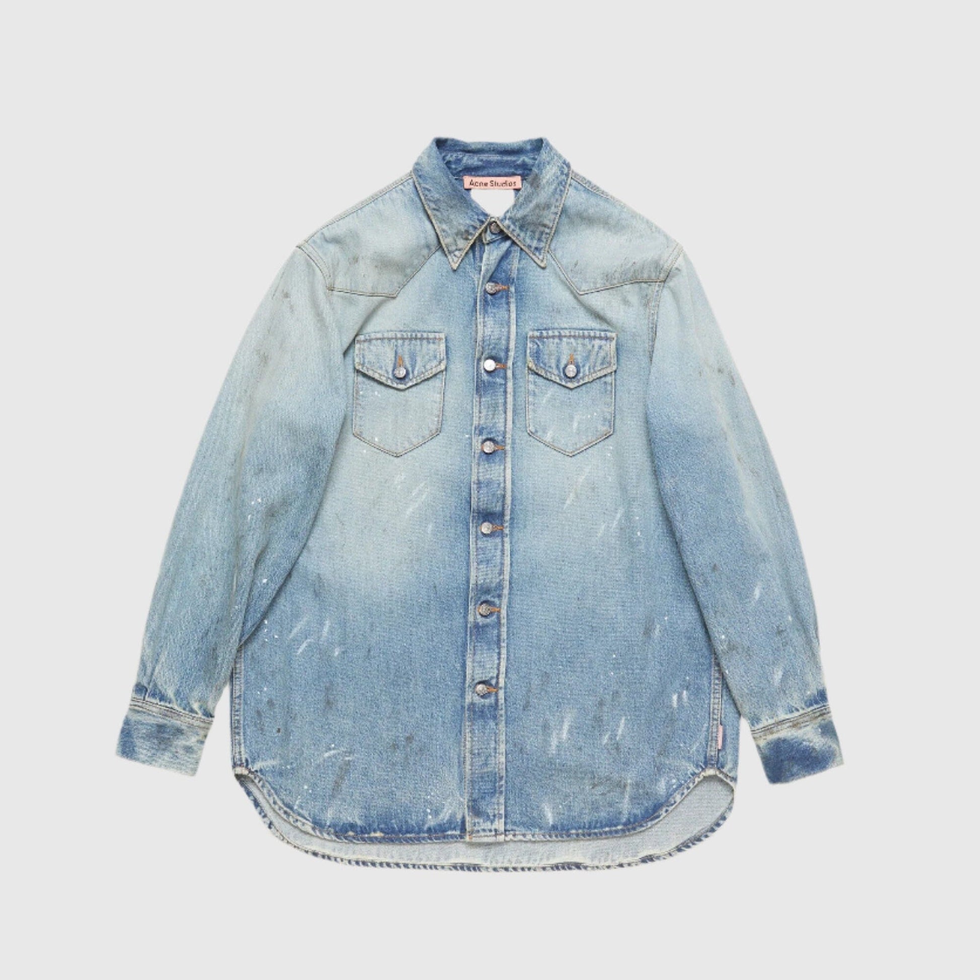 Acne Studios Denim Shirt Light Blue - Main Image