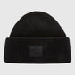 Acne Studios Face Logo Beanie - Black Beanie Acne Studios 