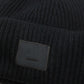 Acne Studios Face Logo Beanie - Black Beanie Acne Studios 