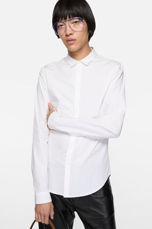 Acne Studios Fitted Button-Up Shirt - White Shirt Acne Studios 