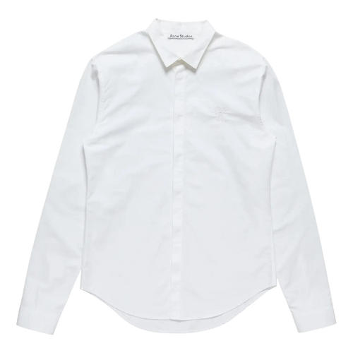 Acne Studios Fitted Button-Up Shirt - White Shirt Acne Studios 