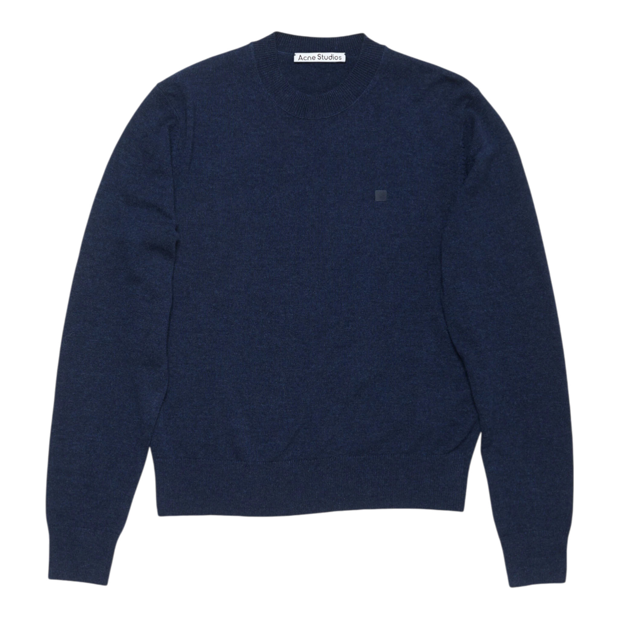 Acne Studios Kalas Yak Core Sweater - Navy Melange Sweater Acne Studios 