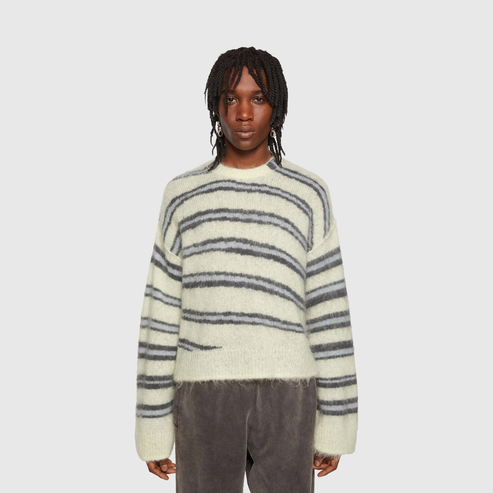 Acne Studios Knit Sweater - Soft Yellow/Multi – Dapper