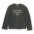 Acne Studios Logo T-shirt Longsleeve - Faded Black Longsleeve Acne Studios 