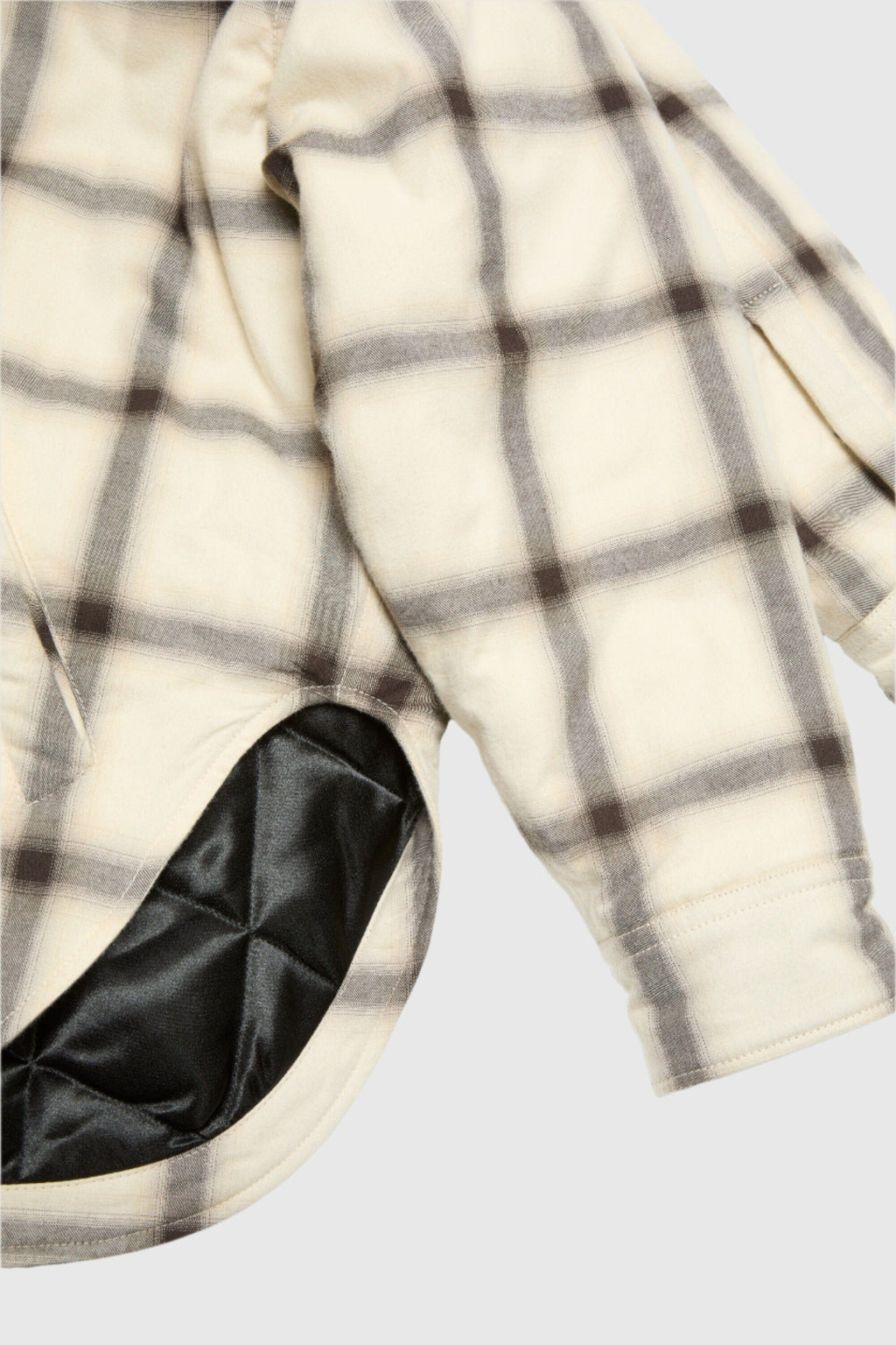 Acne Studios Plaid Overshirt - Beige Multi Overshirt Acne Studios 