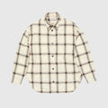 Acne Studios Plaid Overshirt - Beige Multi Overshirt Acne Studios 