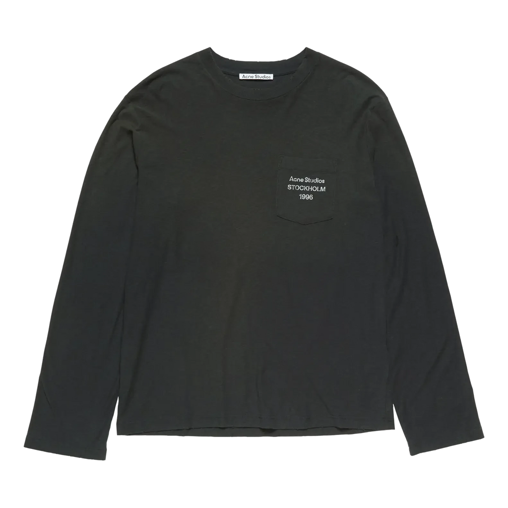 Acne Studios Pocket Longsleeve - Faded Black Longsleeve Acne Studios 
