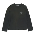 Acne Studios Pocket Longsleeve - Faded Black Longsleeve Acne Studios 