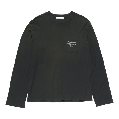 Acne Studios Pocket Longsleeve - Faded Black Longsleeve Acne Studios 