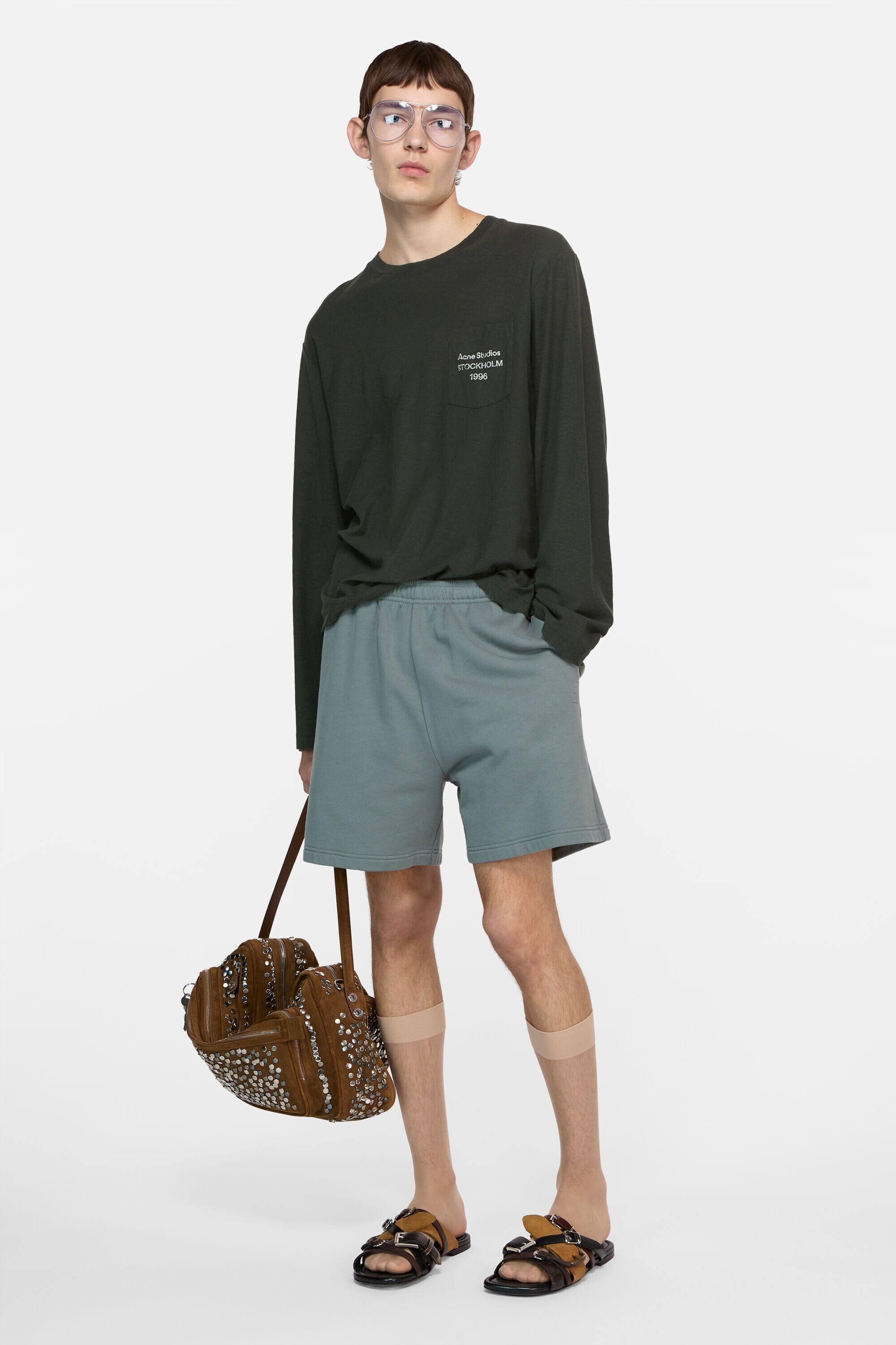 Acne Studios Pocket Longsleeve - Faded Black Longsleeve Acne Studios 