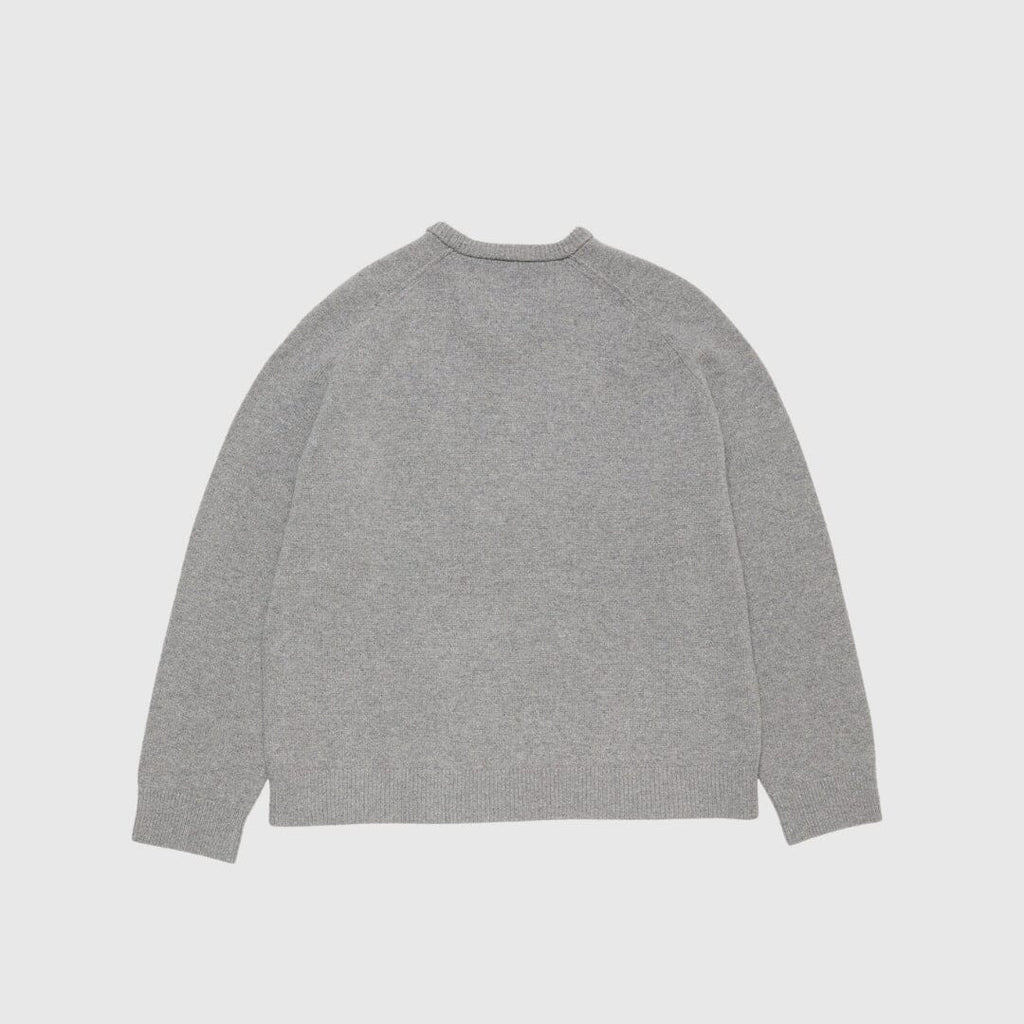 Acne Studios Saddle Sweater - Dark Grey Melange Knitwear Acne Studios 