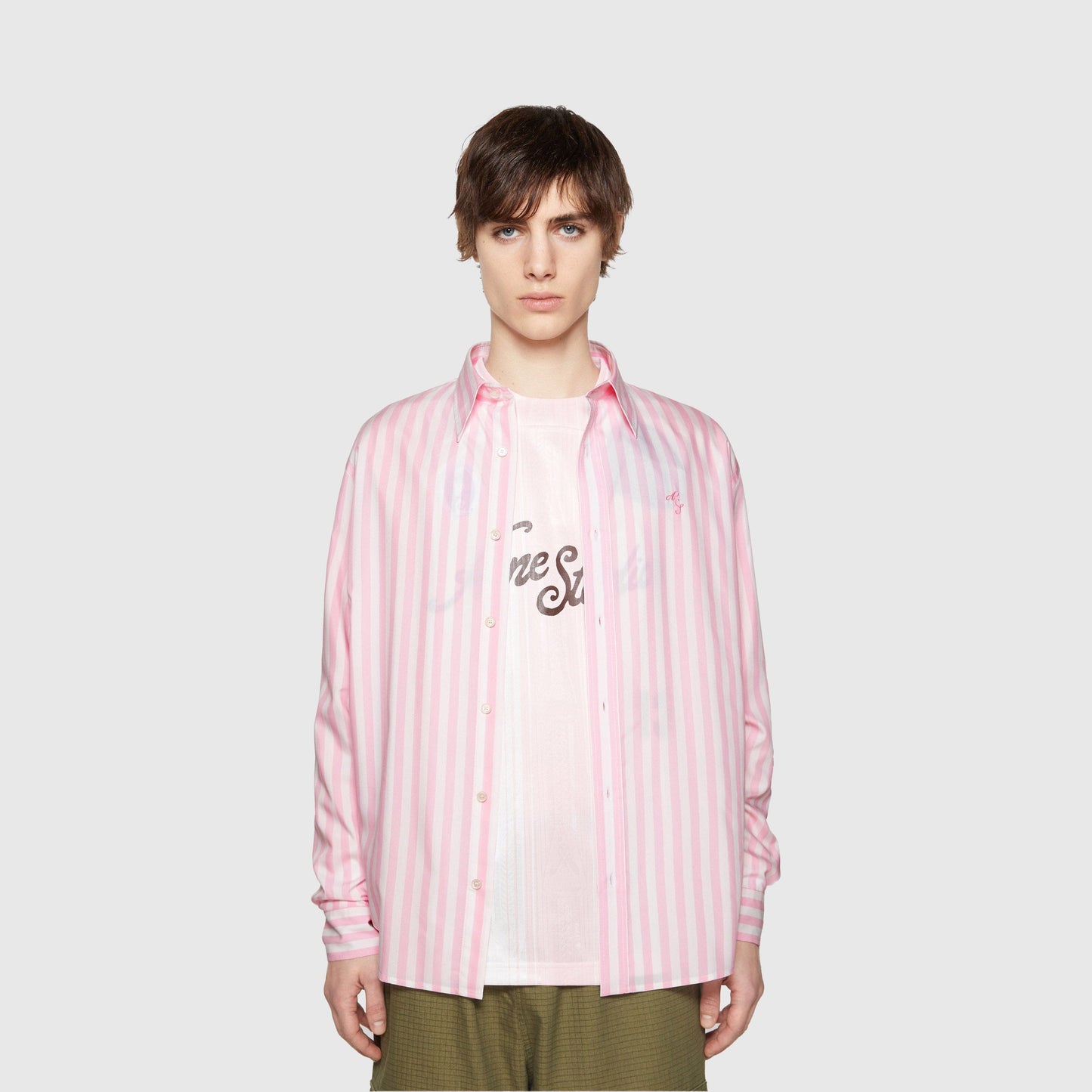Acne Studios Shirt - Pink/White Shirt Acne Studios 