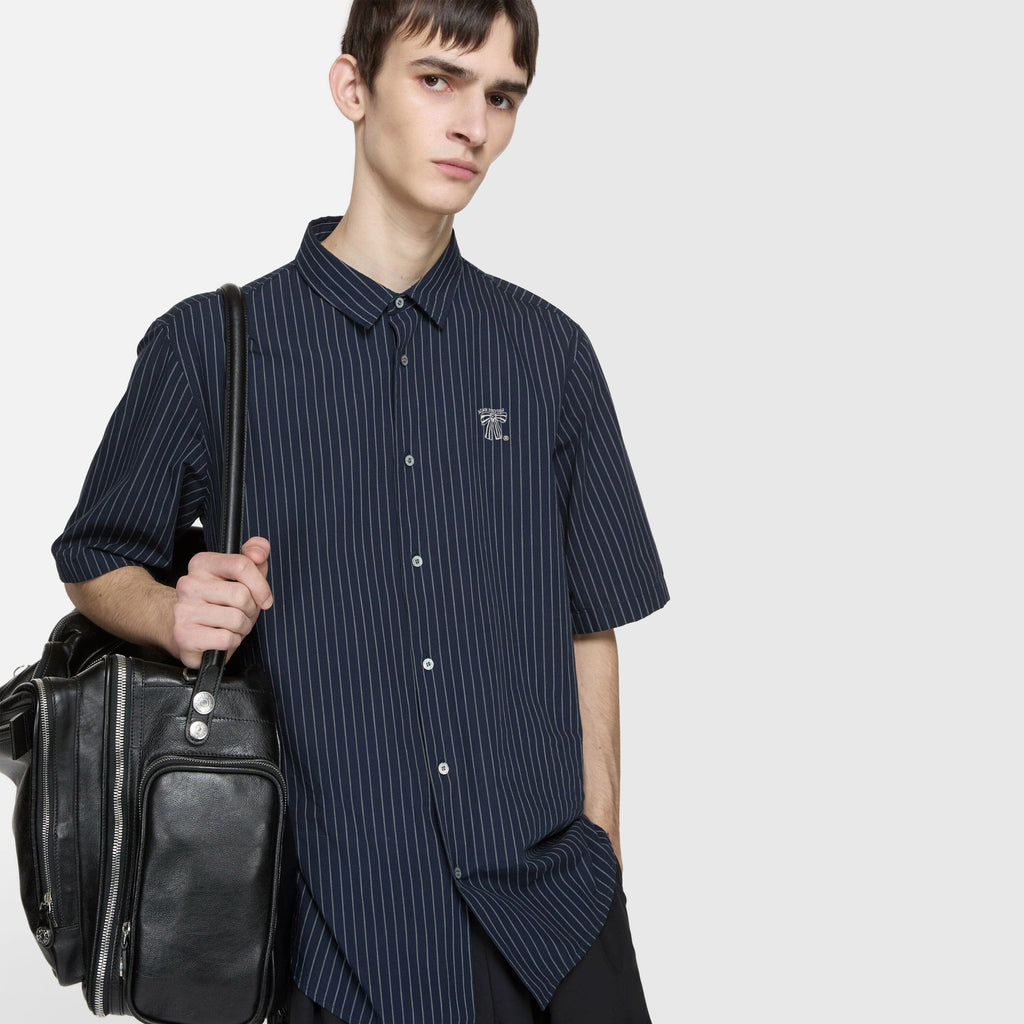 Acne Studios SS Striped Shirt - Navy / White Shirt Acne Studios 