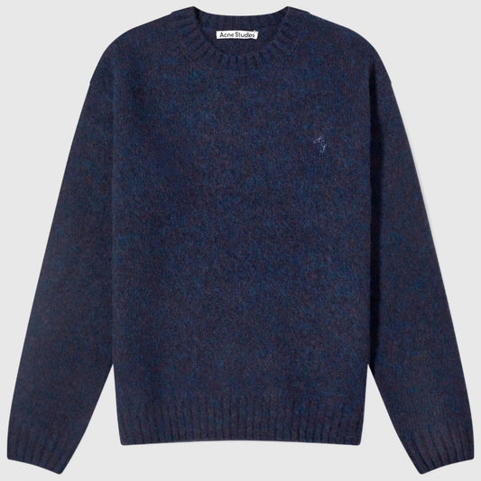 Acne Studios Sweater - Deep Blue Melange Knitwear Acne Studios 