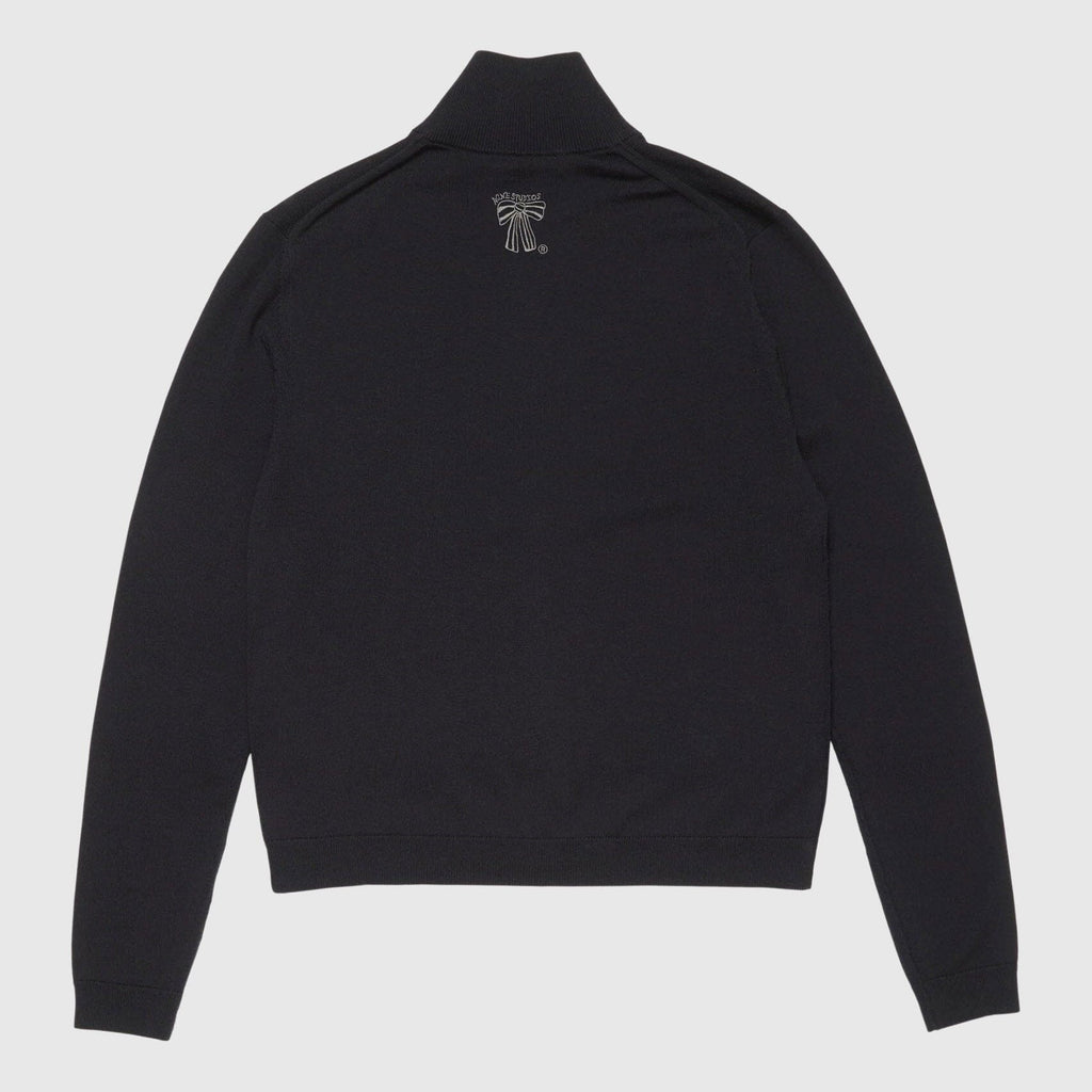 Acne Studios Zip Up Cardigan - Black Knitwear Acne Studios 