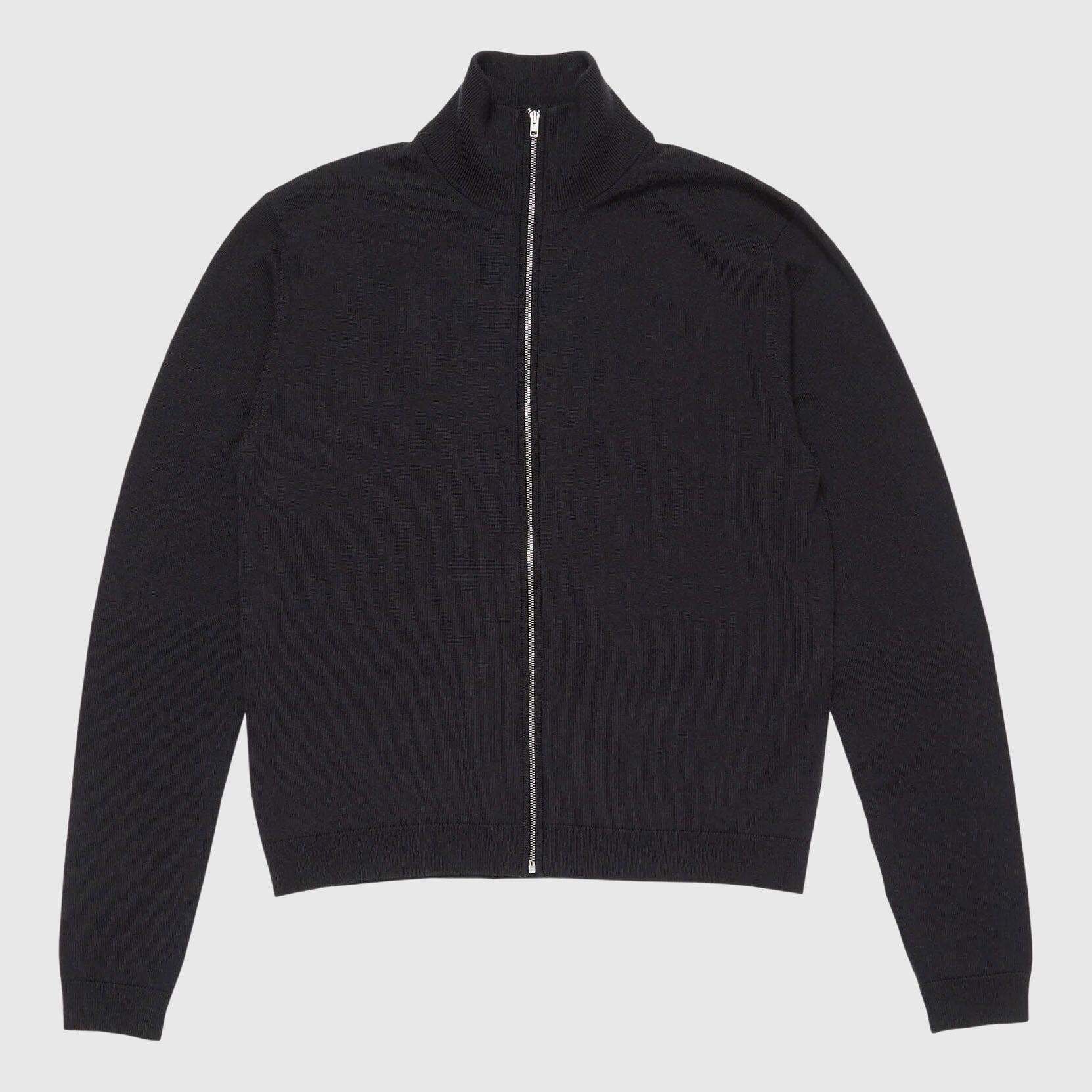 Acne Studios Zip Up Cardigan - Black Knitwear Acne Studios 