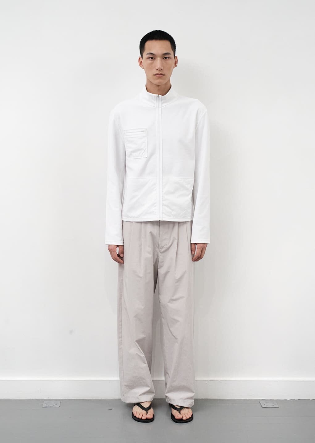 Amomento Drawstring Pants - Grey Bukse Amomento 